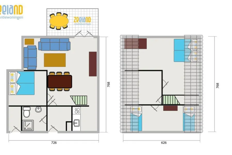 Plattegronden woningen type 02 HQ