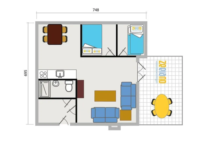 Plattegronden woningen type 06 HQ